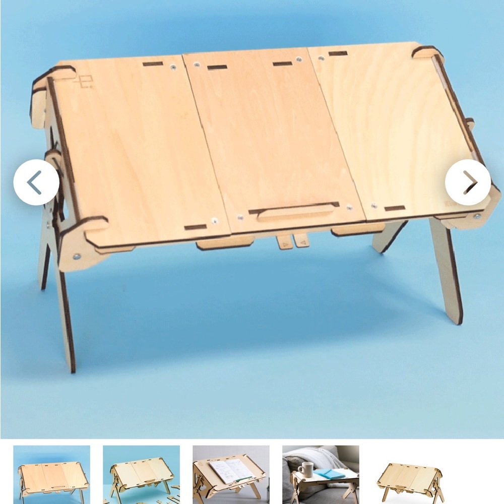Kiwi Co Eureka Crate Tilt and Fold Desk - DIY kit for ages 12-16
